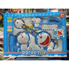 Hộp Đàn DORAEMON Có Nhạc & Đèn Phát Sáng 1232 - Đồ Chơi Giao Tiếp Cho Trẻ Em, Quà Tặng Ý Nghĩa