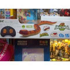 Hộp đồ chơi điều khiển từ xa Con Rắn ANACONDA SNAKE có đèn phát sáng 7707 (tặng kèm pin)