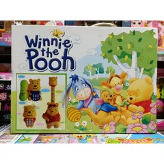 1228 Hộp Đàn Gấu 3in1 Winnie the Pooh, có nhạc và đèn phát sáng (có pin đi kèm)