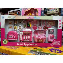 Hộp đồ chơi mô phỏng gia đình Fun Fun - Đồ dùng mini có đèn nhạc sáng tạo cho bé - Quà tặng ý nghĩa phát triển trí tuệ và kỹ năng giao tiếp