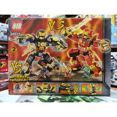 98075-2 Hộp lê gô lắp ghép mô hình Robot NINJA WORLD
