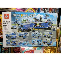 Hộp Lê Gô Lắp Ghép Mô Hình Xe Ô Tô CITY A390 - Đồ Chơi Trẻ Em 989 Mảnh, Tích Hợp Giải Trí và Phát Triển Trí Thông Minh