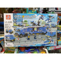 Hộp Lê Gô Lắp Ghép Mô Hình Xe Ô Tô CITY A390 - Đồ Chơi Trẻ Em 989 Mảnh, Tích Hợp Giải Trí và Phát Triển Trí Thông Minh