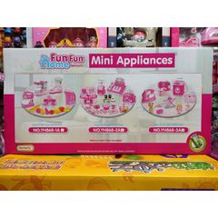 Hộp Đồ Chơi Mô Phỏng Gia Đình Có Nhạc Đèn LED - Bộ Đồ Chơi Mini Thiết Bị Nhà Bếp Giúp Bé Phát Triển Trí Tuệ Sáng Tạo