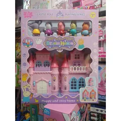 Hộp đồ chơi mô hình Ngôi nhà Dream House của Heo Peppa Pig kèm nhiều nội thất trang trí 589B (giao màu ngẫu nhiên)