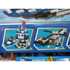 Hộp Lê Gô Lắp Ghép 4in1 Mô Hình Tàu Thuyền 836 - Đồ Chơi Trẻ Em Phát Triển Tư Duy Sáng Tạo Cho Bé