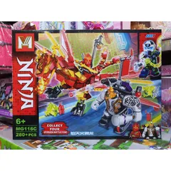 Xếp hình lắp ghép lê gô NINJA Rồng lửa MG116C