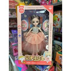 Hộp Đồ Chơi Búp Bê FASHION 009-12 - Bộ Đồ Chơi Nhiều Chi Tiết, Phát Triển Kỹ Năng Tư Duy và Giao Tiếp cho Trẻ Em