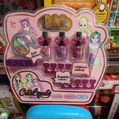 Bộ đồ chơi 2in1 Sơn móng tay và Trang điểm FROZEN - Đồ chơi Trẻ Em Cao Cấp, Tăng Cường Tư Duy Sáng Tạo và Giao Tiếp