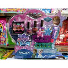 Bộ đồ chơi 2in1 Sơn móng tay và Trang điểm FROZEN - Đồ chơi Trẻ Em Cao Cấp, Tăng Cường Tư Duy Sáng Tạo và Giao Tiếp