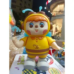 Hộp đồ chơi Ong Cầm Hoa Nhảy Múa - Đồ Chơi Có Nhạc và Đèn Phát Sáng cho Trẻ Em (Tặng Kèm Pin)