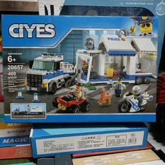Mã 20657 - Hộp lê gô lắp ghép mô hình Xe máy và Xe ô tô