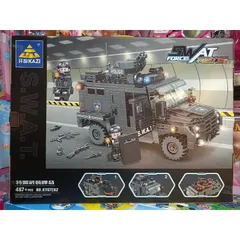 KY67282 Hộp lê gô lắp ghép mô hình xe ô tô SWAT