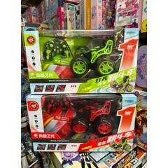 Đồ Chơi Xe Ô Tô Điều Khiển Từ Xa Lộn Nhào - Pin Sạc, Nhạc & Đèn Phát Sáng - Quà Tặng Ý Nghĩa Cho Trẻ Em