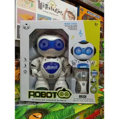606-1 Hộp đồ chơi ROBOT điều khiển từ xa, có nhạc và đèn phát sáng (có pin đi kèm)