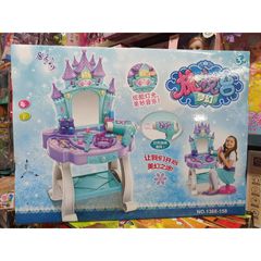 Bàn Trang Điểm BEAUTY ANGEL Có Nhạc & Đèn Phát Sáng - Hộp Đồ Chơi Giáo Dục Cho Bé Tăng Cường Kỹ Năng Giao Tiếp