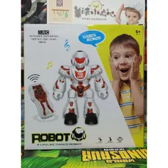 Hộp Đồ Chơi Robot Điều Khiển Từ Xa Có Nhạc Và Đèn Phát Sáng - Trẻ Em Phát Triển Tư Duy Sáng Tạo, Quà Tặng Ý Nghĩa