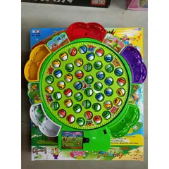 Hộp Đồ Chơi Câu Cá Fishing 9259 Có Nhạc - Bộ Đồ Chơi Sáng Tạo Cho Trẻ Em Gồm 45 Con Cá - Quà Tặng Ý Nghĩa Cho Bé Yêu