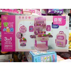 Mã 2255-12 # Hộp vali Bếp nấu ăn KITCHEN DREAM có nhạc và đèn phát sáng (tặng kèm pin)