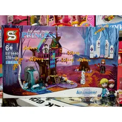 Bộ Xếp Hình Lắp Ghép Nữ Hoàng Băng Giá ICE AND SNOW PRINCESS - 378 Mảnh Ghép Màu Sắc Kích Thích Tưởng Tượng Trẻ Em