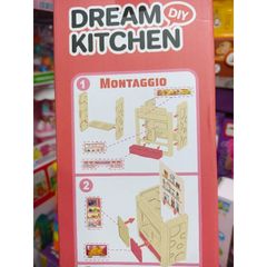 Mã 65T-4 # Hộp tủ bếp nấu ăn HOME KITCHEN có nhạc và đèn phát sáng (tặng kèm pin)