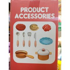 Mã 65T-4 # Hộp tủ bếp nấu ăn HOME KITCHEN có nhạc và đèn phát sáng (tặng kèm pin)