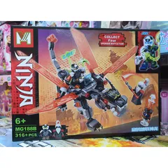 Xếp hình lắp ghép lê gô NINJA rồng MG188B