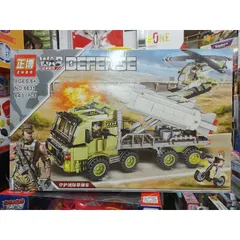 Bộ Lêgô Lắp Ghép Mô Hình Xe Ô Tô Quân Sự WAR DEFENSE 6631 - Đồ Chơi Giáo Dục Kích Thích Sáng Tạo Cho Trẻ Em, 643 Mảnh Ghép