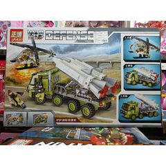 Bộ Lêgô Lắp Ghép Mô Hình Xe Ô Tô Quân Sự WAR DEFENSE 6631 - Đồ Chơi Giáo Dục Kích Thích Sáng Tạo Cho Trẻ Em, 643 Mảnh Ghép