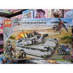 Hộp Lêgô Lắp Ghép Mô Hình Xe Tăng War Defense 6632 - Đồ Chơi Sáng Tạo 864 Mảnh Cho Trẻ Em Kích Thích Trí Tưởng Tượng