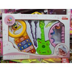 Hộp đồ chơi 3 dụng cụ âm thanh 3851 - Đồ chơi an toàn cho trẻ em, quà tặng sinh động và trang trí bàn học xinh xắn