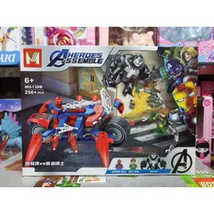 Xếp hình lắp ghép lê gô HEROES ASSEMBLE MG138B