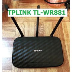 Bộ phát Wifi TPLink TL-WR880/TL-WR881/TL-890N 3 Râu Xuyên Tường - Tốc độ 450Mbps - Phụ kiện giá rẻ đã qua sử dụng
