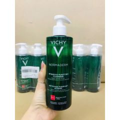 Gel Rửa Mặt Vichy Normaderm 400ml - Sữa Rửa Mặt Cho Da Dầu Mụn, Làm Sạch Sâu, Giảm Mụn Hiệu Quả, Sản Phẩm Chất Lượng Cao