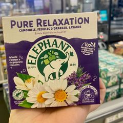 Trà Elephant Pháp - Hỗ Trợ Ngủ Ngon, Thư Giãn, Tiêu Hóa & Detox Cơ Thể - Sản Phẩm Thảo Mộc Hàng Đầu Từ Nước Pháp