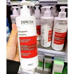 Dầu Gội Vichy Dercos Energising Pháp - Giải Pháp Hiệu Quả Cho Tóc Rụng, Kích Thích Mọc Tóc, Thích Hợp Cho Da Đầu Nhạy Cảm