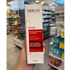 Dầu Gội Vichy Dercos Energising Pháp - Giải Pháp Hiệu Quả Cho Tóc Rụng, Kích Thích Mọc Tóc, Thích Hợp Cho Da Đầu Nhạy Cảm