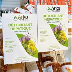 Thải Độc Gan Arkopharma Detoxifiant Hepatique - Hỗ Trợ Phục Hồi Gan, Giúp Lợi Tiểu, Làm Đẹp Da, Tăng Cường Sức Khỏe