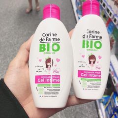 Dung Dịch Vệ Sinh Phụ Nữ ORGANIC BIO Corine de Farme - An Toàn, Tự Nhiên và Được Sản Xuất Tại Pháp, Phù Hợp Cho Phụ Nữ và Bé Gái