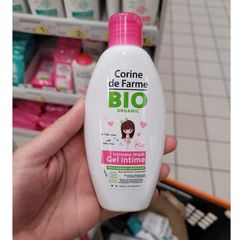Dung Dịch Vệ Sinh Phụ Nữ ORGANIC BIO Corine de Farme - An Toàn, Tự Nhiên và Được Sản Xuất Tại Pháp, Phù Hợp Cho Phụ Nữ và Bé Gái