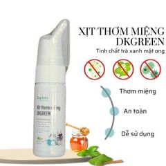 Xịt Thơm Miệng DKGREEN cho Chó Mèo - Khử Mùi Hôi, Chăm Sóc Răng Miệng An Toàn, Chiết Xuất Thiên Nhiên, Hơi Thở Thơm Mát