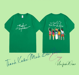 Áo Thun Trơn Nhiều Màu - Đồng Phục Nhóm Đi Biển, Team Building Unisex, Chất Liệu Cotton Thoáng Mát, In Đặt Theo Yêu Cầu