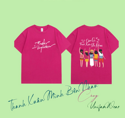 Áo Thun Trơn Nhiều Màu - Đồng Phục Nhóm Đi Biển, Team Building Unisex, Chất Liệu Cotton Thoáng Mát, In Đặt Theo Yêu Cầu