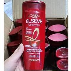 Dầu Gội L'Oreal Elseve Color Vive 500ml - Bảo Vệ Màu Tóc Nhuộm, Dưỡng Ẩm, Phục Hồi Độ Bóng Hàng Nội Địa Pháp