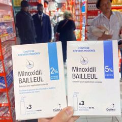 Xịt mọc tóc Minoxidil 2%,5% Pháp