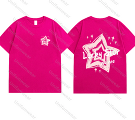 Áo Thun Nhóm LuckyStar Cotton 100% - Đồng Phục Team Building Thoáng Mát, Năng Động Cho Sự Kiện Ngoài Trời và Du Lịch