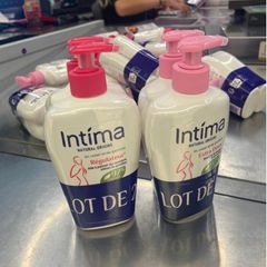 Dung dịch vệ sinh phụ nữ Intima Pháp - Chăm sóc vùng kín tự nhiên, an toàn, pH 5.5 - Hỗ trợ vệ sinh hàng ngày và sau sinh 200ml
