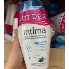 Dung dịch vệ sinh phụ nữ Intima Pháp - Chăm sóc vùng kín tự nhiên, an toàn, pH 5.5 - Hỗ trợ vệ sinh hàng ngày và sau sinh 200ml