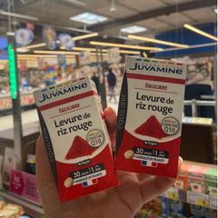 Viên Uống Giảm Cholesterol Mỡ Máu Levure de Riz Rouge Juvemine - Giải Pháp Tự Nhiên Cho Sức Khỏe Tim Mạch