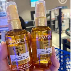 Dầu Dưỡng Tóc Dessange Extreme 3 Huiles Pháp - Phục Hồi Tóc Hư Tổn, Thơm Ngát Như Nước Hoa 100ml